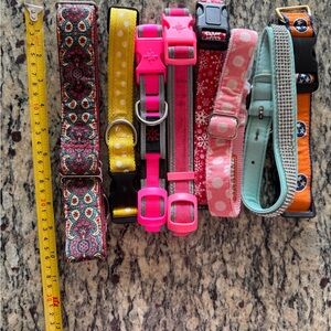 Colorful Dog Collar Set